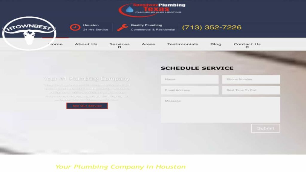 Speedway Plumbing 24 Hour Plumber's Homepage