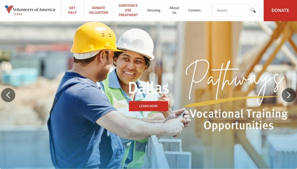 Volunteers of America Texas' Homepage