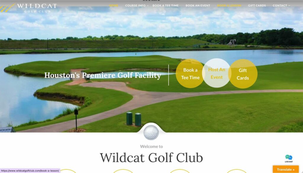 Wildcat Golf Club's Homepage