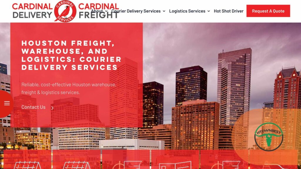 Cardinal Delivery Service's Homepage