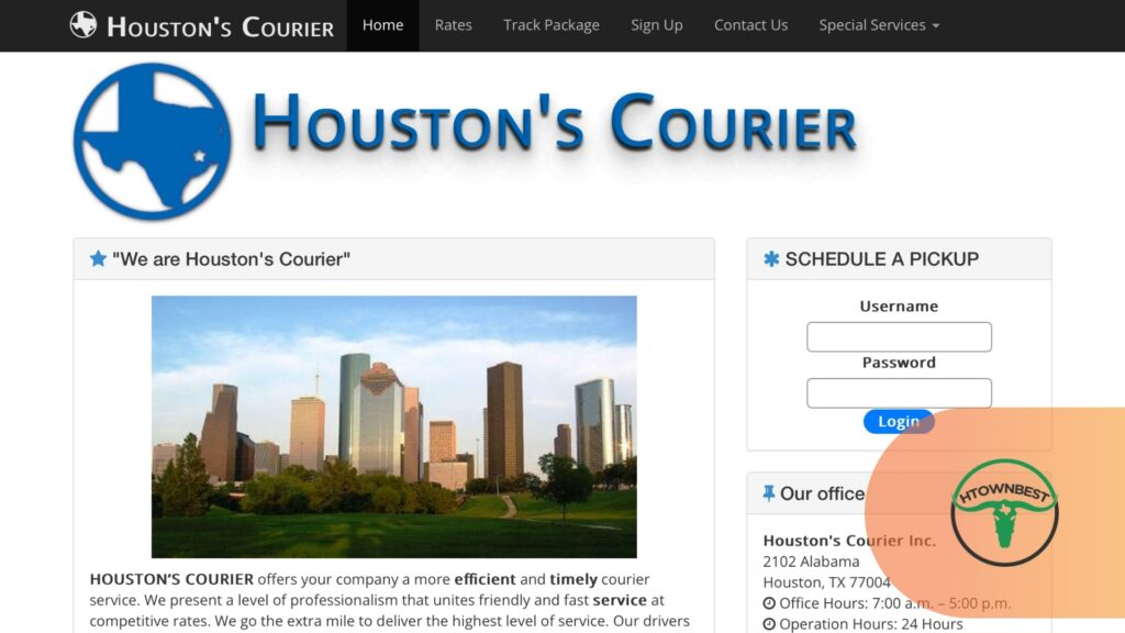 Houston’s Courier's Homepage