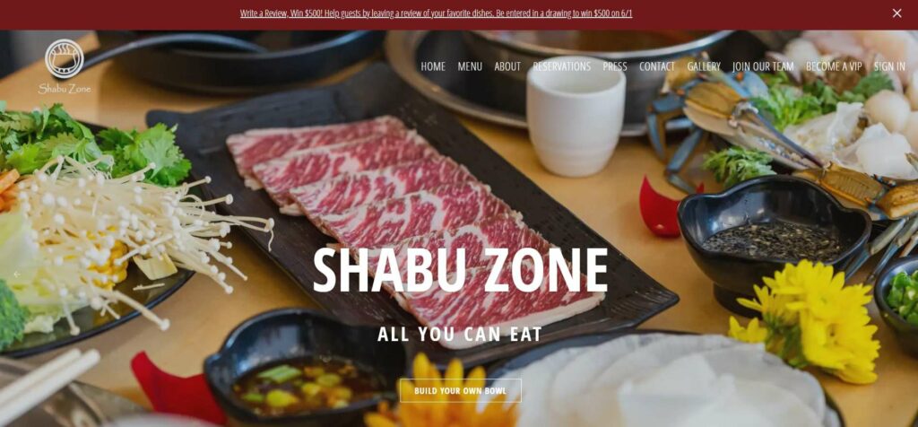 Shabu Zone's Homepage