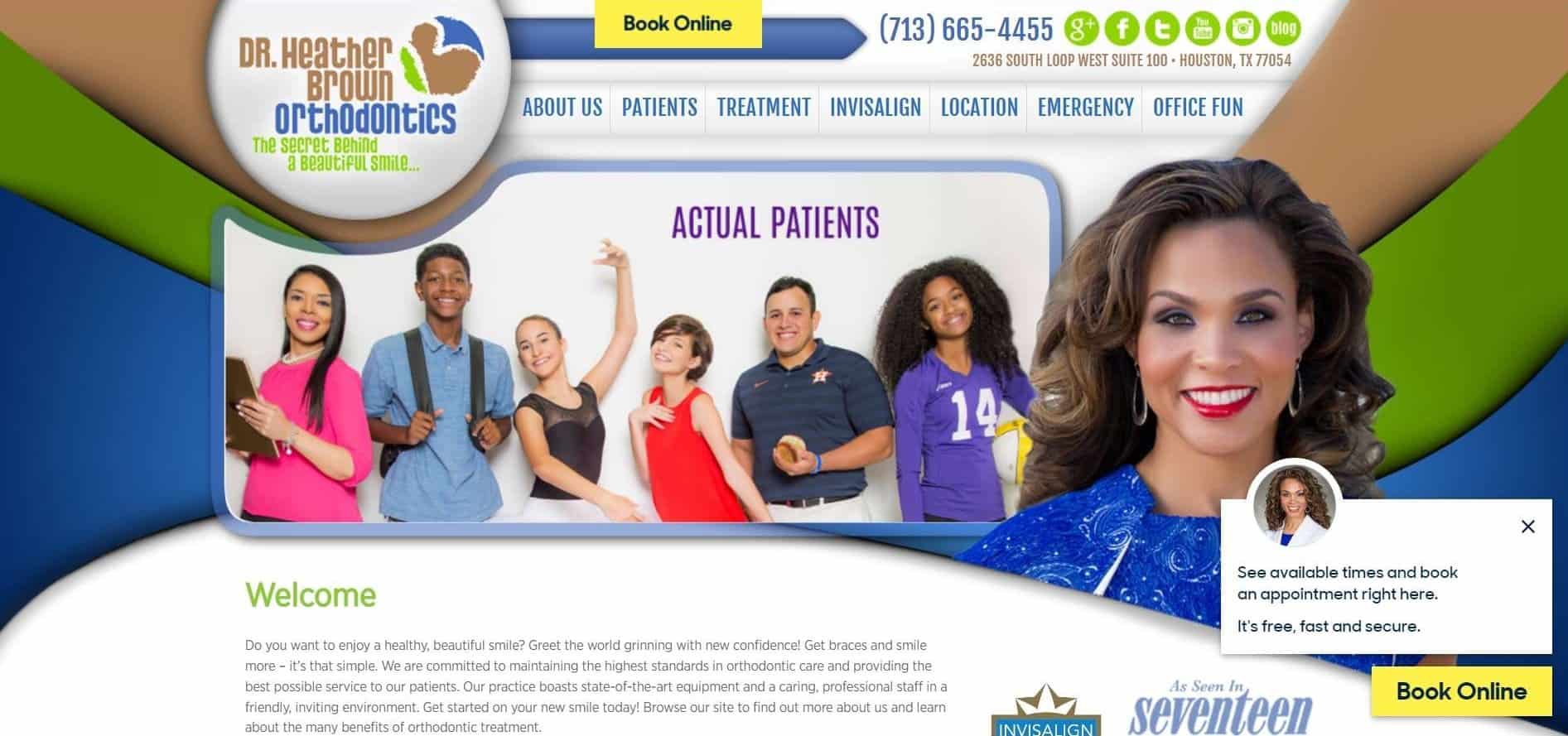Dr. Heather Brown Orthodontic's Homepage