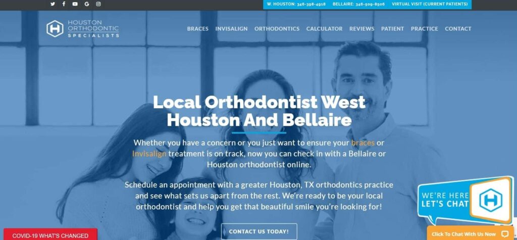 Houston Orthodontic Specialists' Homepage