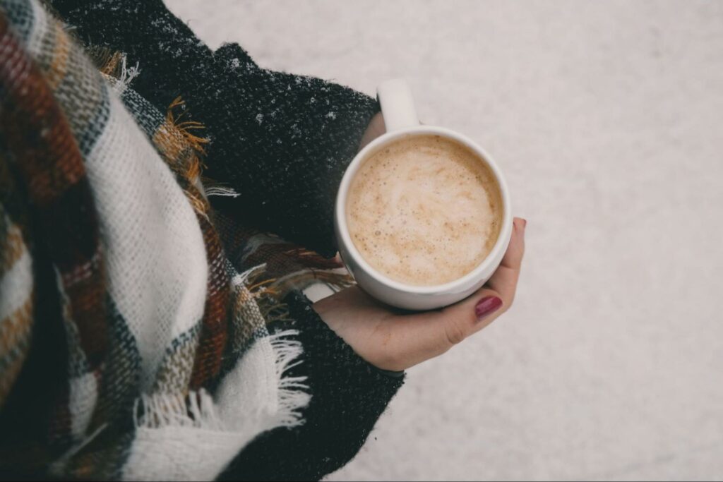 Savor the Snow with Hot Drinks' Homepage