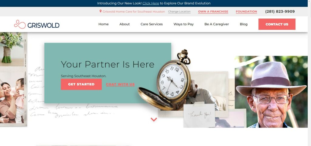 Griswold Home Care's Homepage