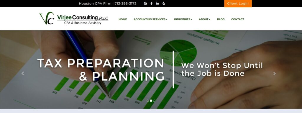 Virjee Consulting's Homepage