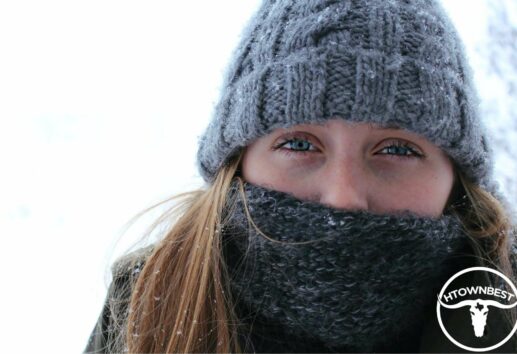 How cold does it get in Houston