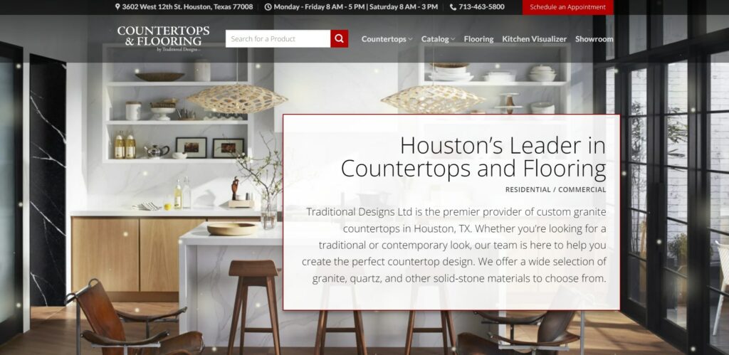 Countertops & Flooring by Traditional Designs' Homepage