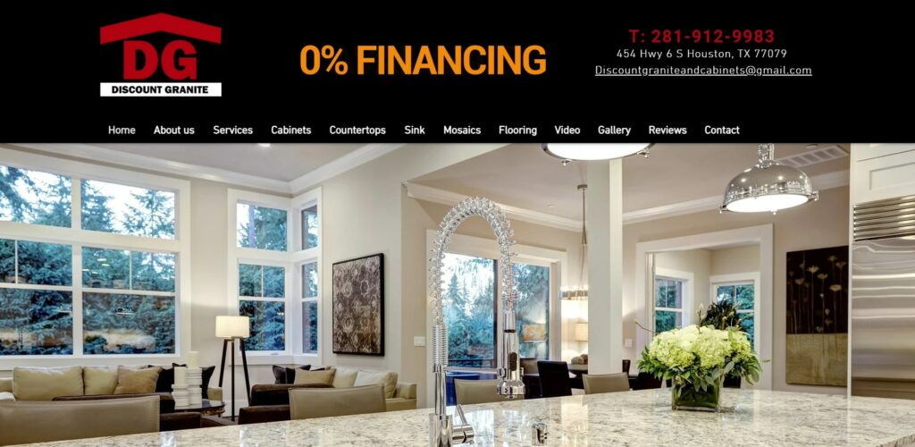 Discount Granite & Cabinets' Homepage