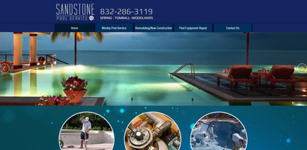 Sandstone Pool Service's Homepage
