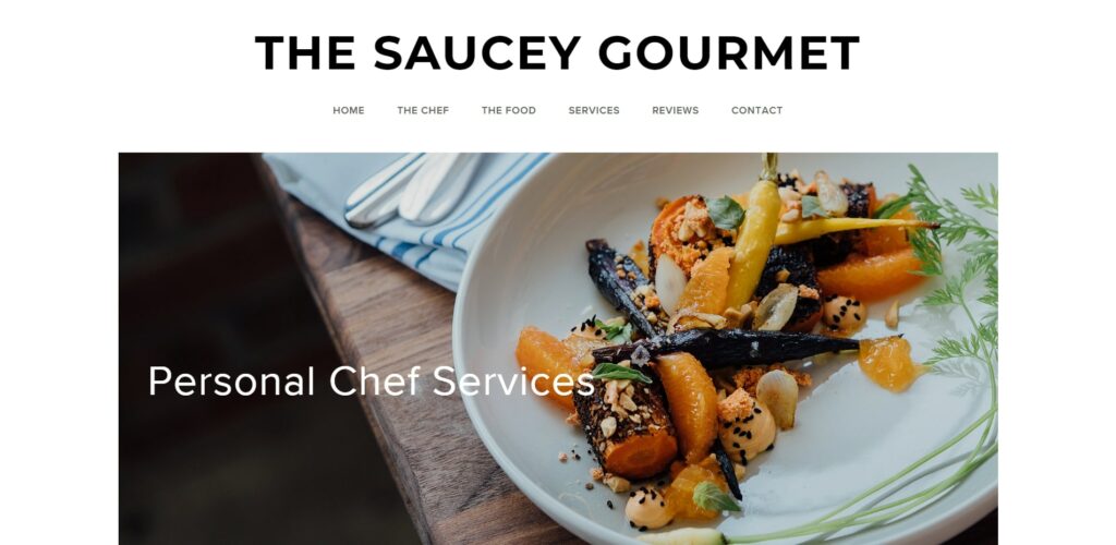 The Saucey Gourmet's Homepage