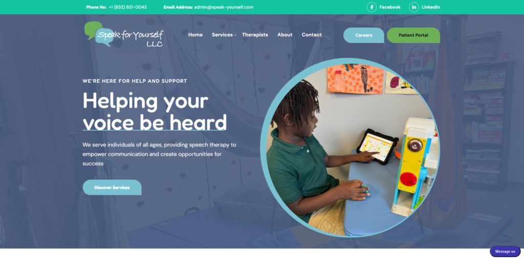 speak yourself homepage