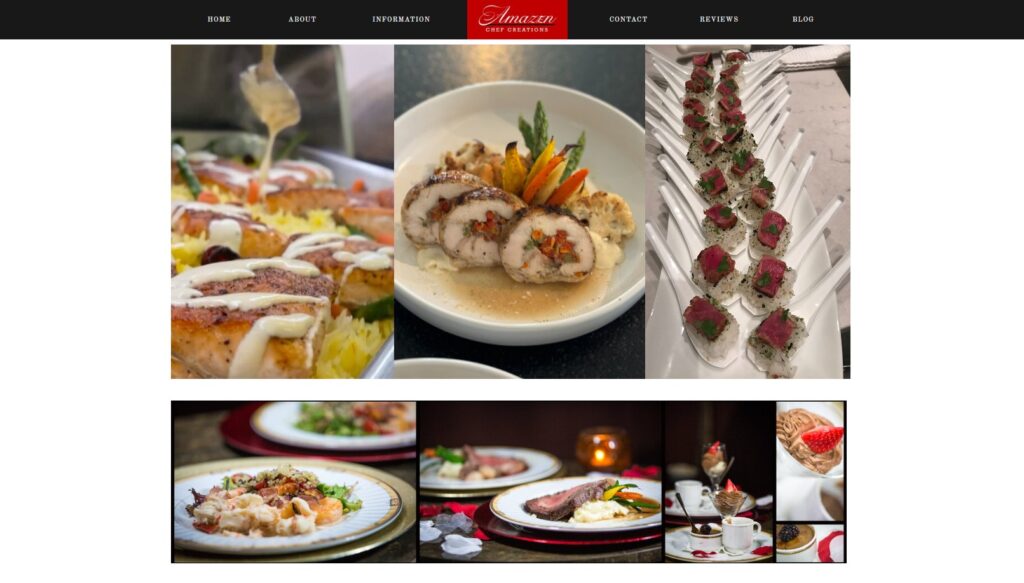 amazen chef creations homepage