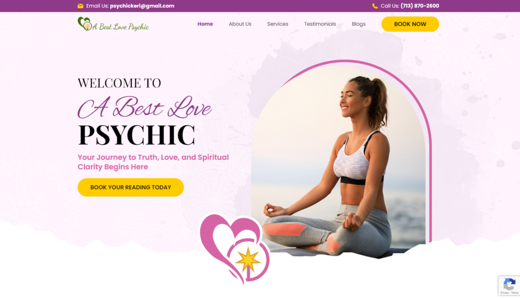 a best love psychic homepage