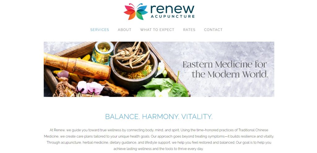 renew with acupuncture