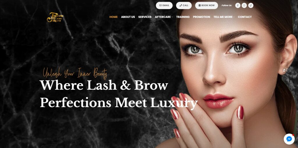 lash brow fortune homepage