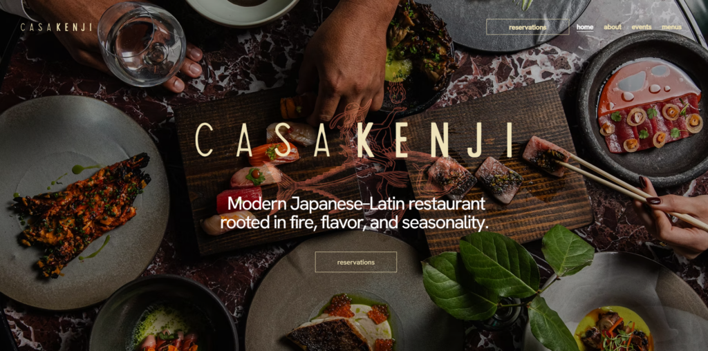 Casa Kenji homepage