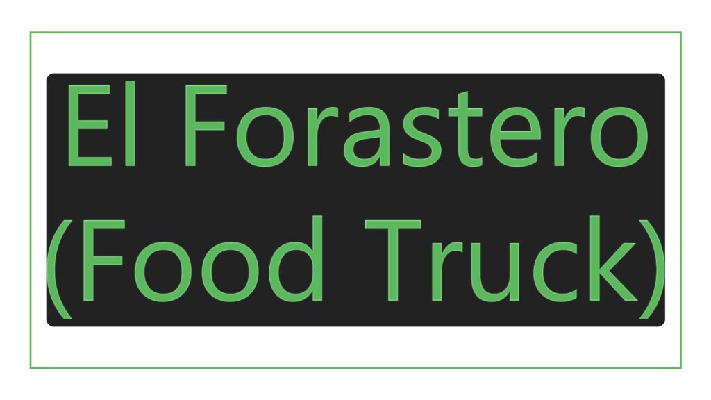 el-forastero-food-truck-logo